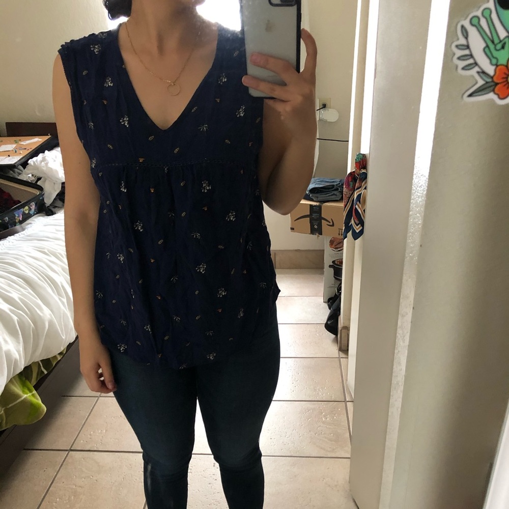 Blue shirt